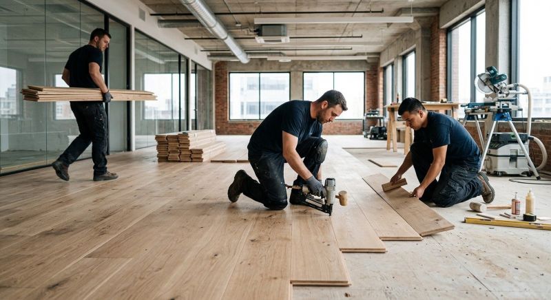 Commercial Hardwood Service in Burke, VA
