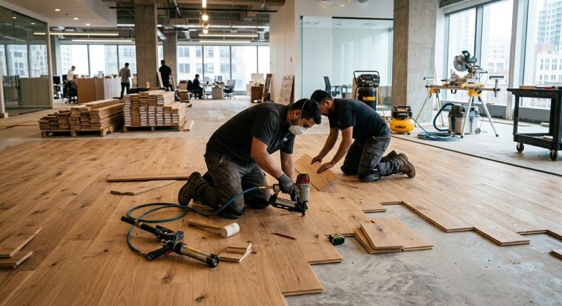 Commercial Hardwood Service in Leesburg, VA