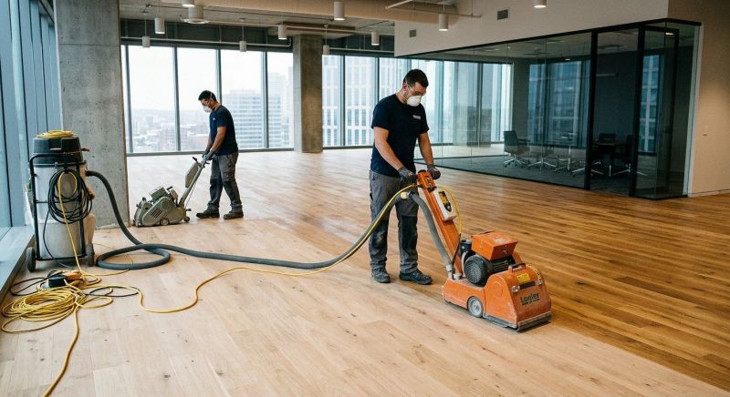Commercial Hardwood Service in Leesburg, VA
