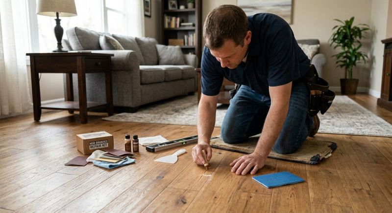 Engineered Floor Repair in Clifton, VA