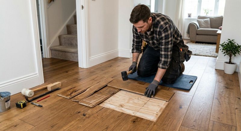 Engineered Floor Repair in Kensington, MD
