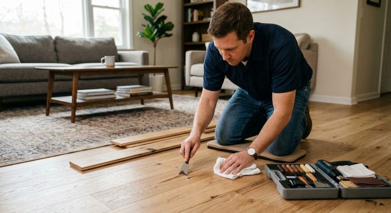 Engineered Floor Repair in Loudoun County, VA