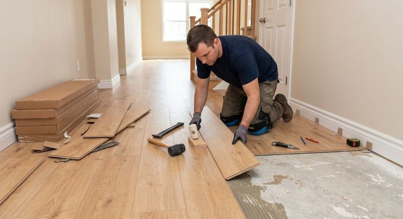 Laminate Floor Installation in Bethesda, MD
