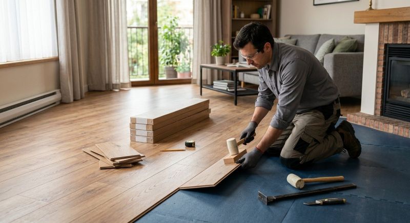 Laminate Floor Installation in Bluemont, VA