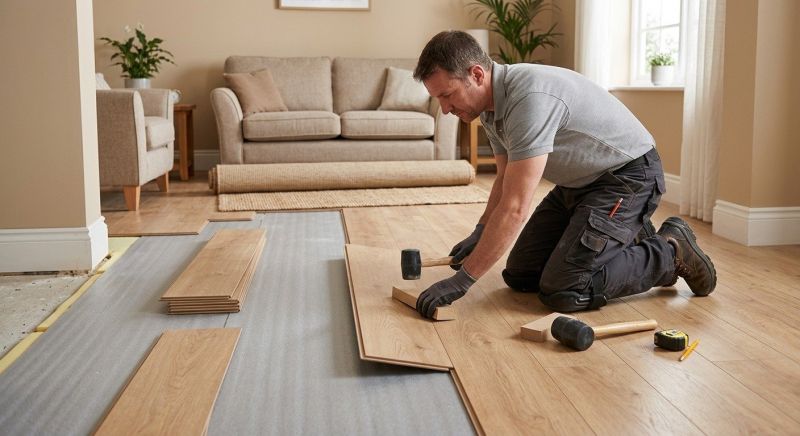 Laminate Floor Installation in Middleburg, VA