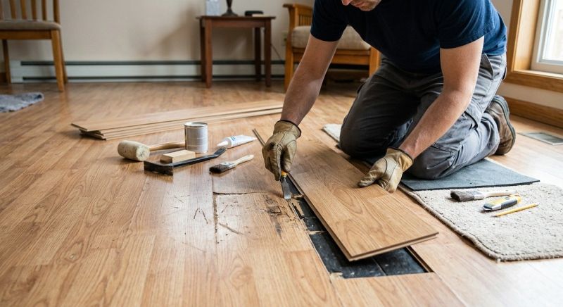Laminate Floor Repair in Bristow, VA