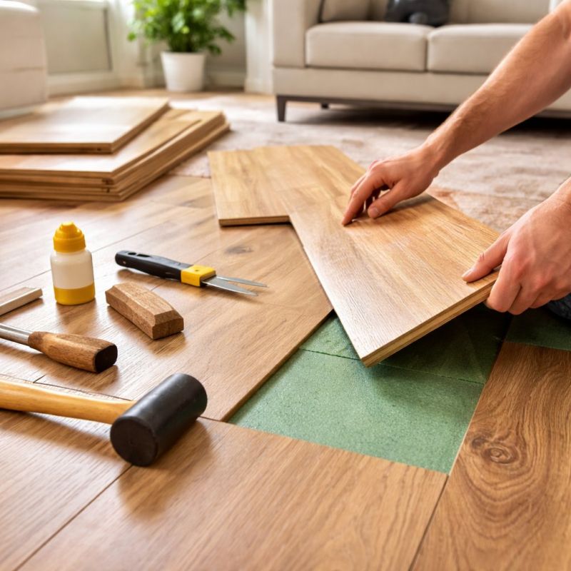 Laminate Floor Repair in Centreville, VA