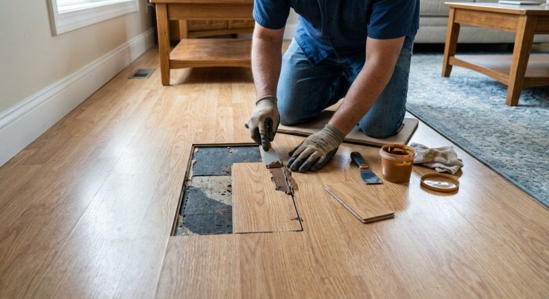 Laminate Floor Repair in Haymarket, VA