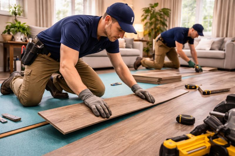 Laminate Floor Replacement in Centreville, VA