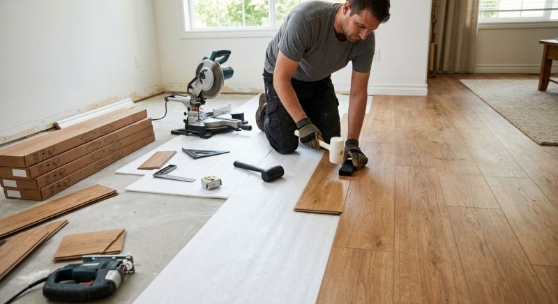 Laminate Floor Replacement in Kensington, MD