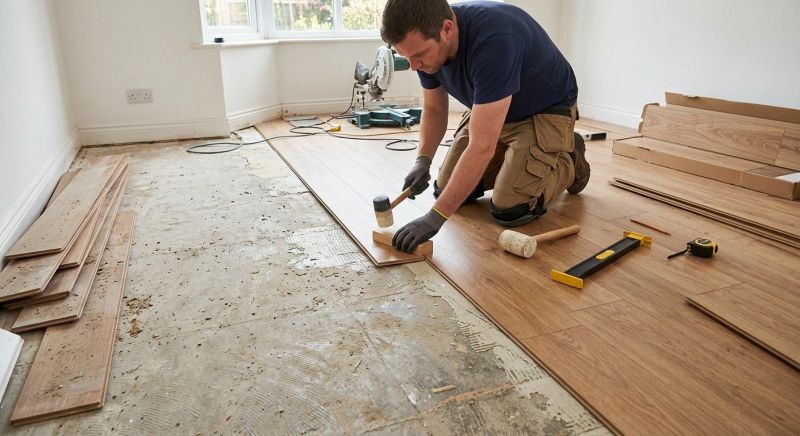 Laminate Floor Replacement in Montgomery Village, MD