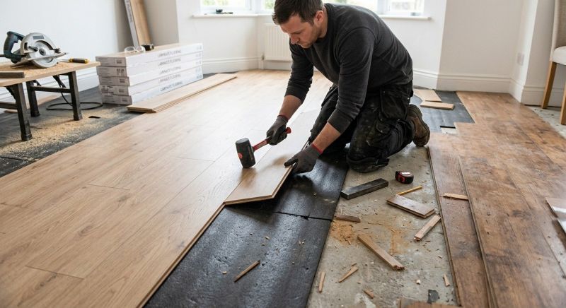 Laminate Floor Replacement in Springfield, VA