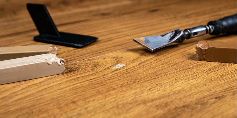 Laminate Floor Scratch Repair in Chantilly, VA