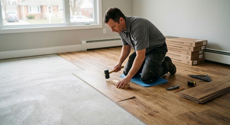 Linoleum Floor Installation in Bristow, VA