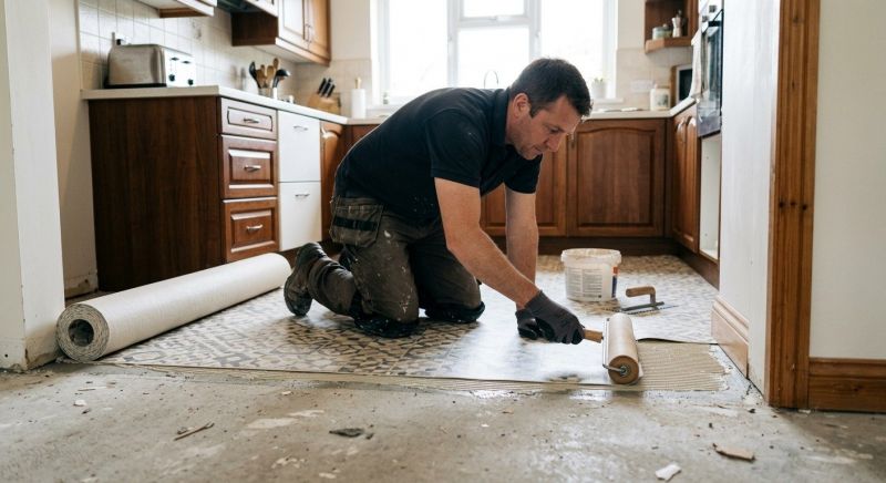 Linoleum Floor Installation in Potomac, MD