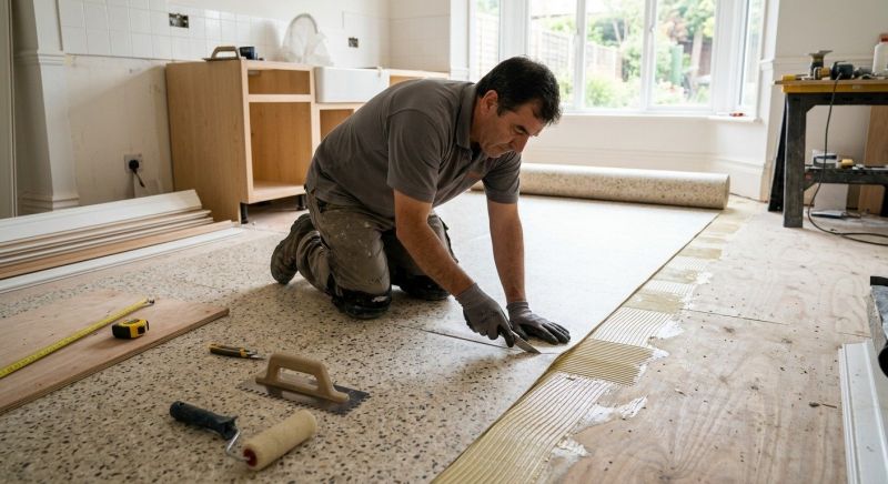 Linoleum Floor Installation in Springfield, VA