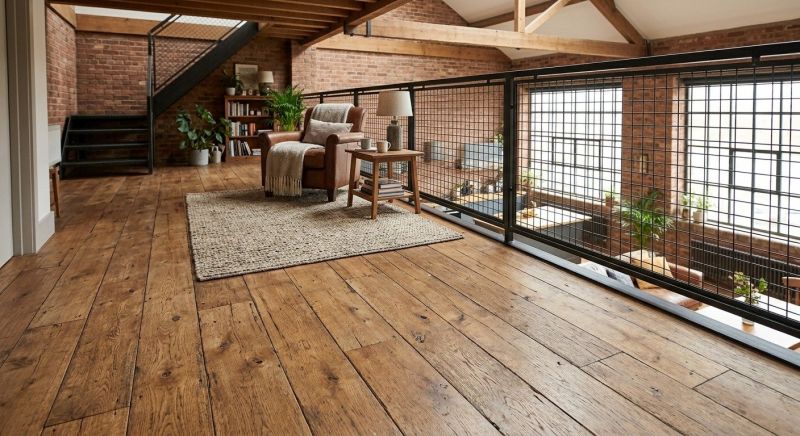 Loft Flooring Installation in Chantilly, VA