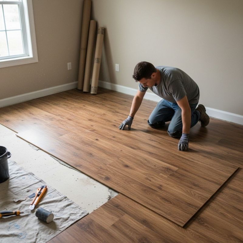 Loft Flooring Installation in Chantilly, VA