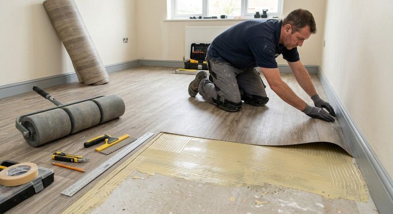 Sheet Flooring Installation in Burke, VA