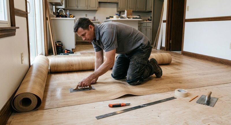 Sheet Flooring Installation in Prince William County, VA
