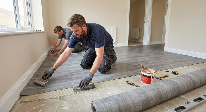 Sheet Linoleum Installation in Bluemont, VA