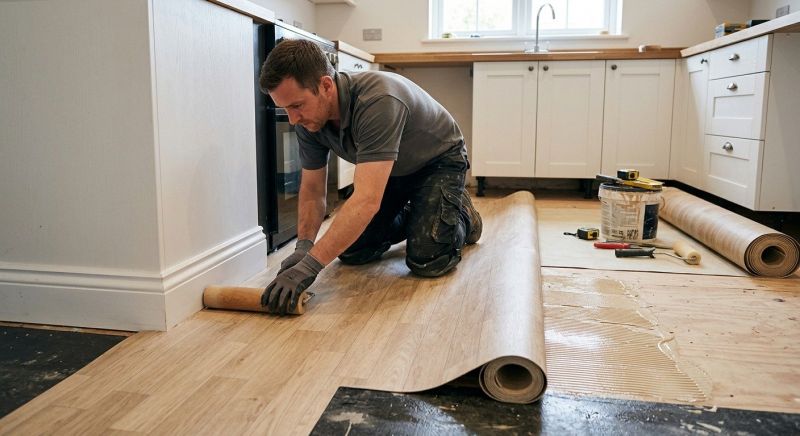 Sheet Linoleum Installation in Gainesville, VA