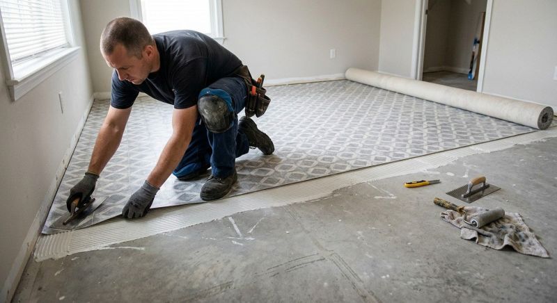 Sheet Linoleum Installation in Gainesville, VA