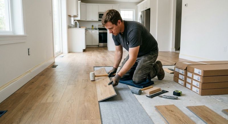 Vinyl Flooring Installation in Loudoun County, VA