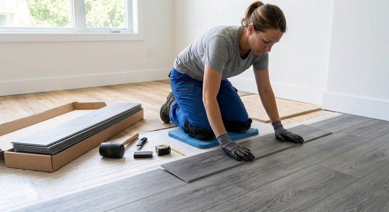 Vinyl Tile Installation in Chantilly, VA
