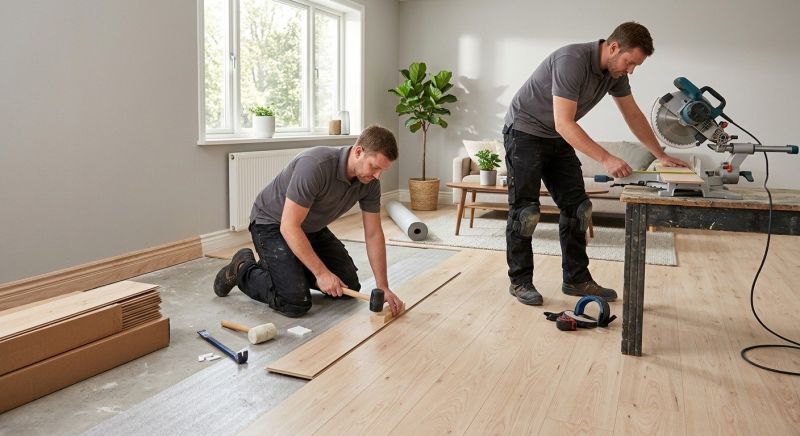 Wood Laminate Installation in Chantilly, VA